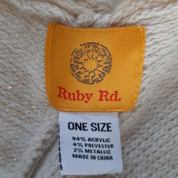 Ruby Rd. Pullover Shawl One Size - Picture 3 of 5